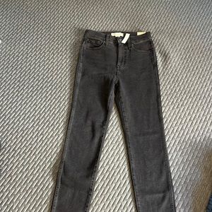 Madewell jeans, 10” high rise skinny